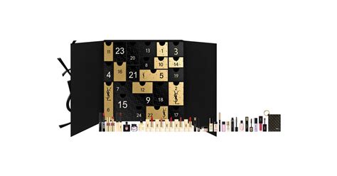 calendrier l'avent yves saint laurent|ADVENT CALENDAR HOLIDAY 2024 .